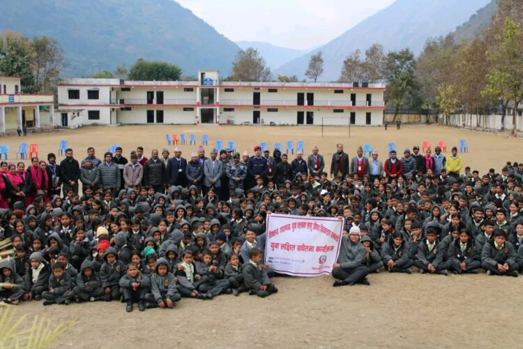 मालिकार्जुन नमुना मावि धापमा युवा लक्षित सचेतना कार्यक्रम